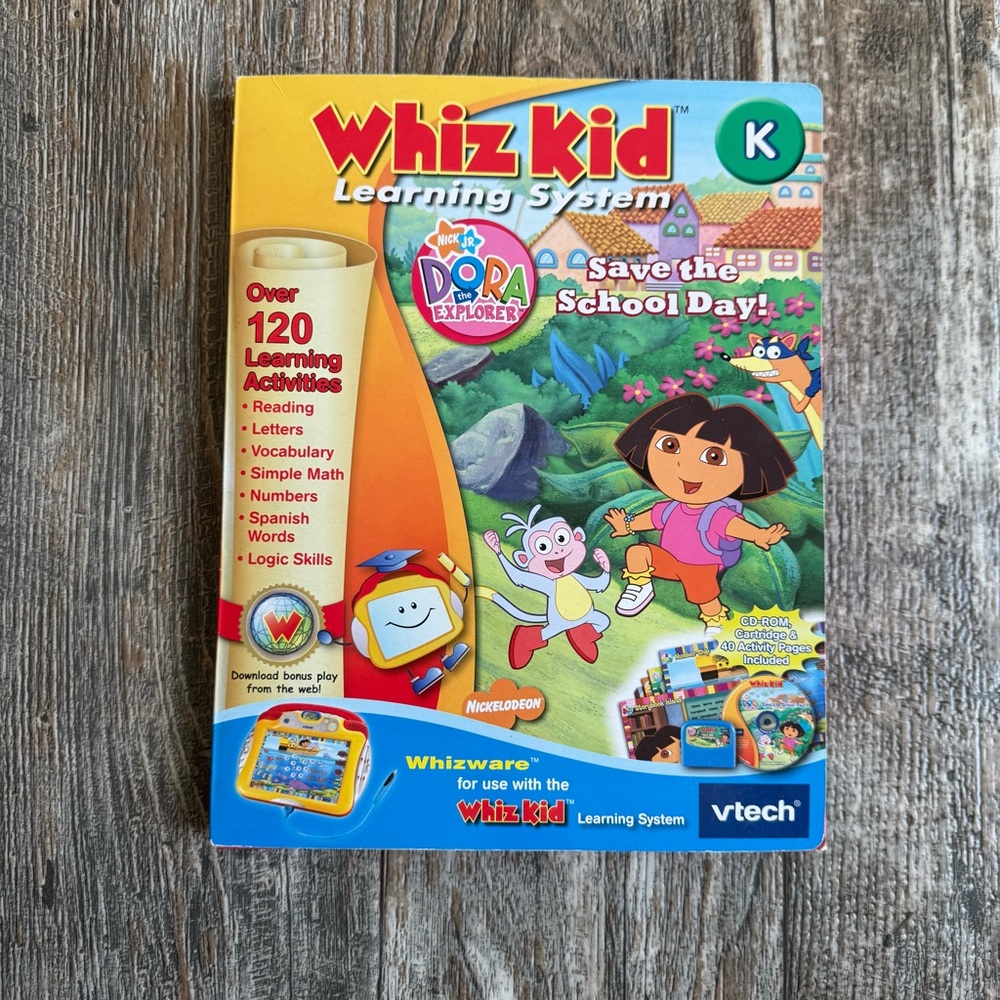 VTech Whiz Kid Dora the Explorer Saves the School Day Learning System